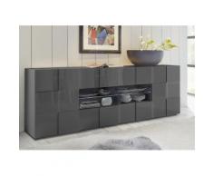 Credenza Mobile Soggiorno 2 Porte 4 Cassetti 1 Nicchia In Melamina...