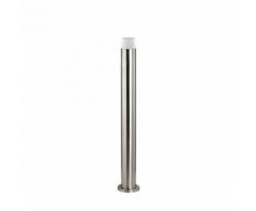 Lampada Da Terra 60w E27 Ideal Lux Acciaio...