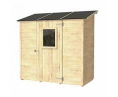 Casetta Box Capanno In Legno Per Attrezzi Con Porte E Finestra 207...