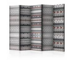 Paravento 5 Pannelli - Ethnic Design Ii 225x172cm Erroi...