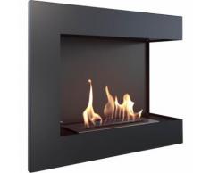 Camino A Bioetanolo Da Incasso 60x48x28cm Flig Tampa Nero Angolo A...