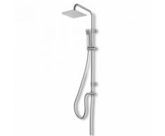 Pannello Colonna Doccia A Ponte Soffione E Doccetta In Ottone 108x...