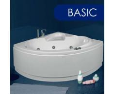 Vasca Da Bagno Idromassaggio Angolare 135x135 Cm Basic Made In Ita...