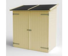 Casetta Box Capanno In Legno Di Abete Per Attrezzi Lerici Colore N...