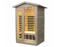 Sauna Finlandese Ad Infrarossi 2 Posti In Legno Di Cedro Canadese ...