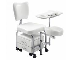 Sedia Poltrona Pedicure E Manicure Con Cassettiera Zanelli Compac...