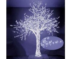 Albero Di Natale Luminoso Con 2832 Led Bianco Freddo 300xh300cm Ad...