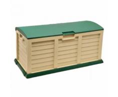 Baule Cassapanca Box Contenitore In Resina Con Ruote Per Esterno G...