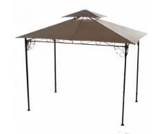 Gazebo Da Giardino In Metallo 2x3xh2,8m Adami Riccioli...