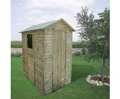 Casetta Box Capanno In Legno Per Attrezzi Con Porta E Finestra 150...