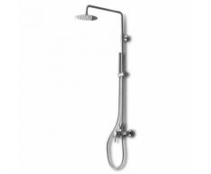 Pannello Colonna Doccia In Ottone Soffione Slim E Doccetta Cm Dekk...