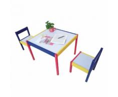 Set Tavolino E 2 Sedie Rainbow Per Bambini...