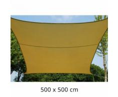 Tenda A Vela Ombreggiante Quadrata 500x500 Cm In Poliestere 160 Gr...