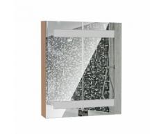 Specchio Armadietto Da Bagno Pensile Illuminato Con Luci Led 50x60...
