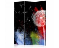 Paravento 3 Pannelli - Colourful Element 135x172cm Erroi...