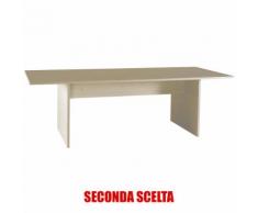 Tavolo Riunione In Legno 240x100cm Tomei Olmo Seconda Scelta...