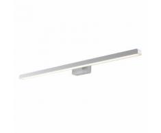 Applique Sopra Specchio Alluminio Bianco Lampada Bagno Led 17 Watt...