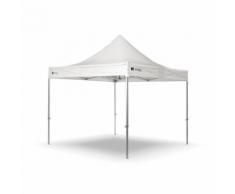 Gazebo Da Giardino A Piramide Pieghevole 3x3m Telo In Pvc U30+ Tad...