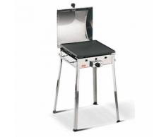 Barbecue Fornello A Gas Con Piastra In Ghisa Asportabile Ferraboli...