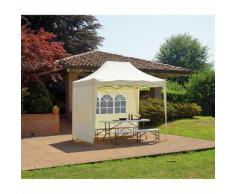 Gazebo Pieghevole Da Giardino In Ferro E Alluminio 3x2m Vorghini L...
