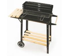 Barbecue A Carbone Con Griglia 48x29cm In Acciaio Soriani Sun-day...