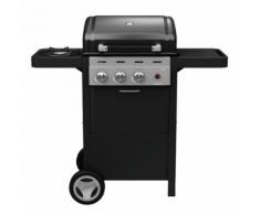 Barbecue A Gas 2 Bruciatori Con Fornello Laterale Sochef Piùgusto...