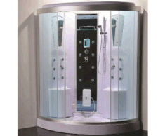 Box Doccia Idromassaggio Sauna E Bagno Turco 130x130cm Vorich Spac...