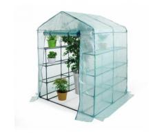 Serra Da Giardino In Metallo E Pvc 6 Ripiani Bertozzi...