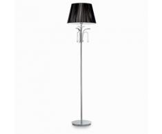 Lampada Da Terra 4 X 60w E27 Ideal Lux Cromo...