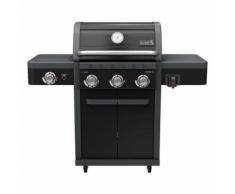 Barbecue A Gas 3 Bruciatori Con Fornello Laterale Sochef Grangusto...