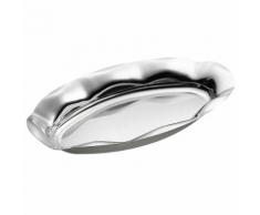 Centro Tavola Ovale In Acciaio Inox Eme Le Onde...