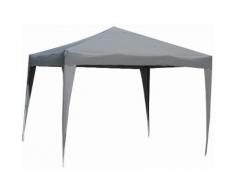 Gazebo Da Giardino In Acciaio 3x3m Adami Arizona Grigio...