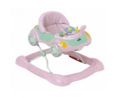 Girello Sonoro Per Bambini 3 Altezze Cam Camminando Rosa...
