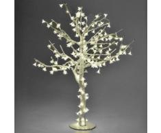 Albero Di Natale Luminoso Con 384 Led Bianco Caldo H150cm Adami Ci...