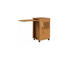 Comodino in legno con vassoio estraibile (per cod. 27672, 27673)