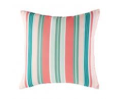 Maisons du Monde Cuscino da esterno con motivi a righe, 45x45