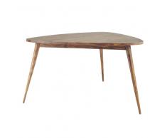 Maisons du Monde Tavolo da pranzo vintage in sheesham massiccio 6 persone 136 cm Andersen