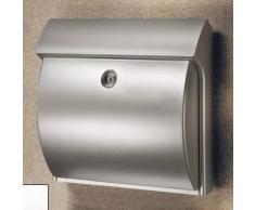 Burgwächter Cassetta postale CLASSICO, plastica argento