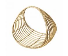 Portariviste effetto rattan