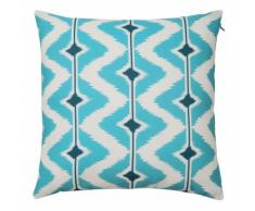 Cuscino blu/bianco da esterno 40x40 PAPAYA