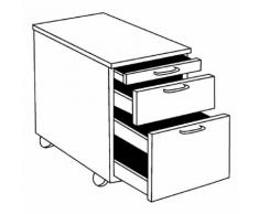 office akktiv STATUS - Cassettiera con rotelle