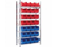 EUROKRAFT Scaffale a incastro