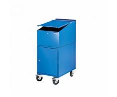 EUROKRAFT Scrittoio con rotelle