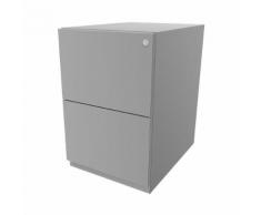BISLEY Cassettiera con rotelle Note™, con 2 supporti per cartelle sospese
