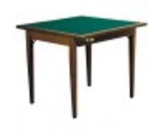 Tavolo da gioco in legno. Misura 90x90x75.5