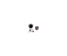 Weber Barbecue A Carbonella Promo Kit Original Kettle Ø 57 Cm Black 1341504 + 17631 Ciminiera Accensione