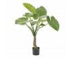 Kave Home Pianta alocasia artificiale Zelena