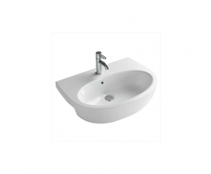 GRACE LAVABO SEMI INCASSO 1 FORO 65X48 codice prod: GR015BI