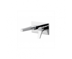 TWIT ETW206 P/E MIX LAVABO INCASSO CROMO PARTE ESTERNA SCARICO CLICK-CLACK codice prod: ETW206CC