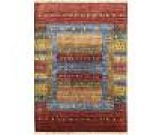Nain Trading Tappeto Arijana Design 240x176 Beige/Arancione (Afghanistan, Annodato a mano, Lana)